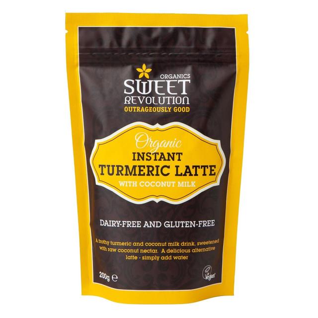 Sweet Revolution Organic Instant Turmeric Latte   200g GOODS M&S   