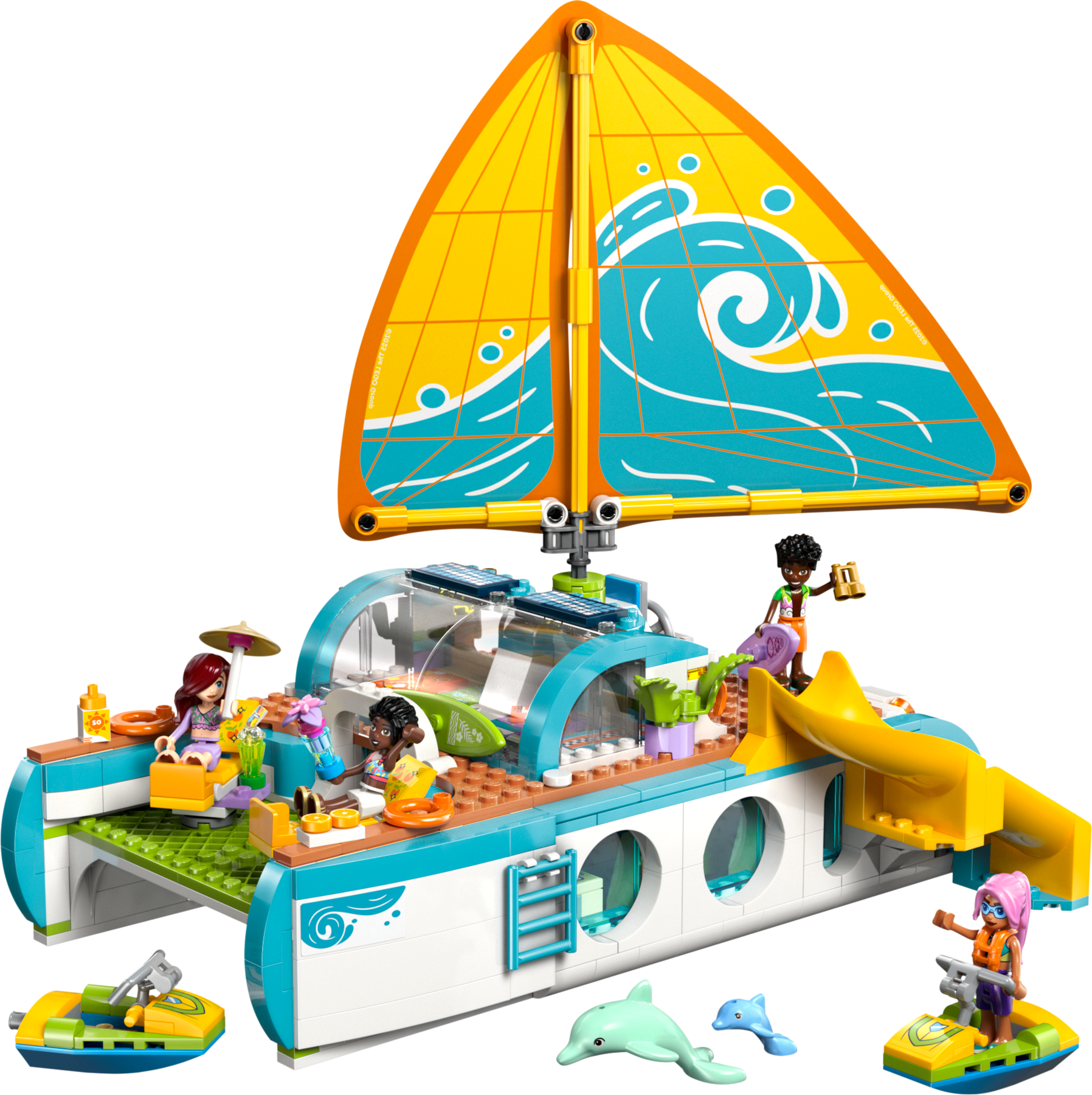 LEGO Friends Travel Boat Adventure 685-piece set (British brand)