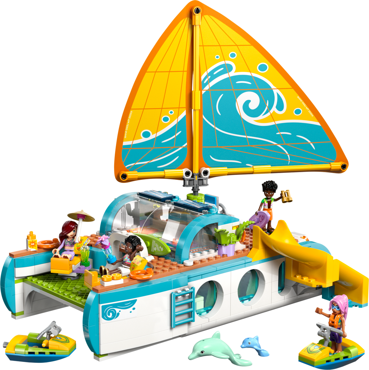 LEGO Friends Travel Boat Adventure 685-piece set (British brand)
