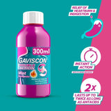 Gaviscon Double Action Liquid Heartburn Indigestion Mint   300ml GOODS M&S   