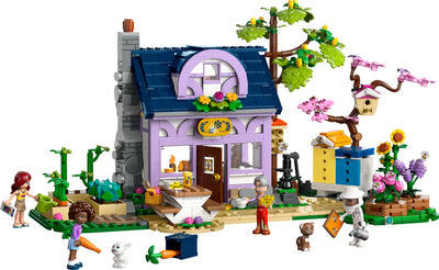 Set LEGO La maison des apiculteurs et le jardin fleuri Friends 1161 pièces