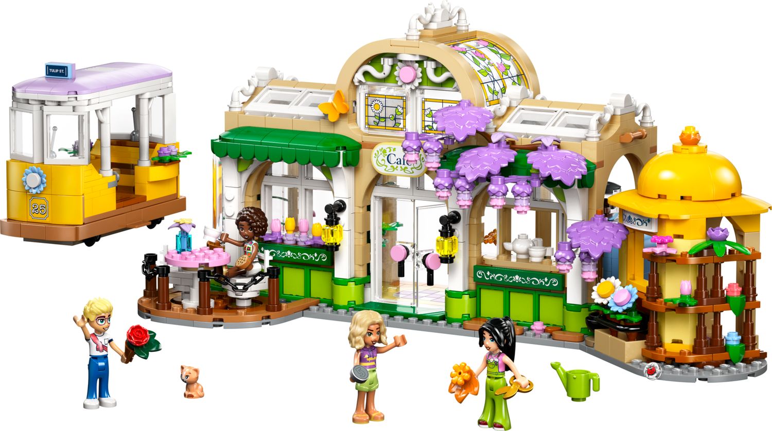 LEGO Friends Plant Cafe and Flower Shop set - British product