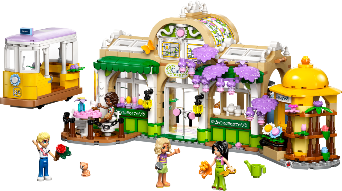 LEGO Friends Plant Cafe and Flower Shop set - British product