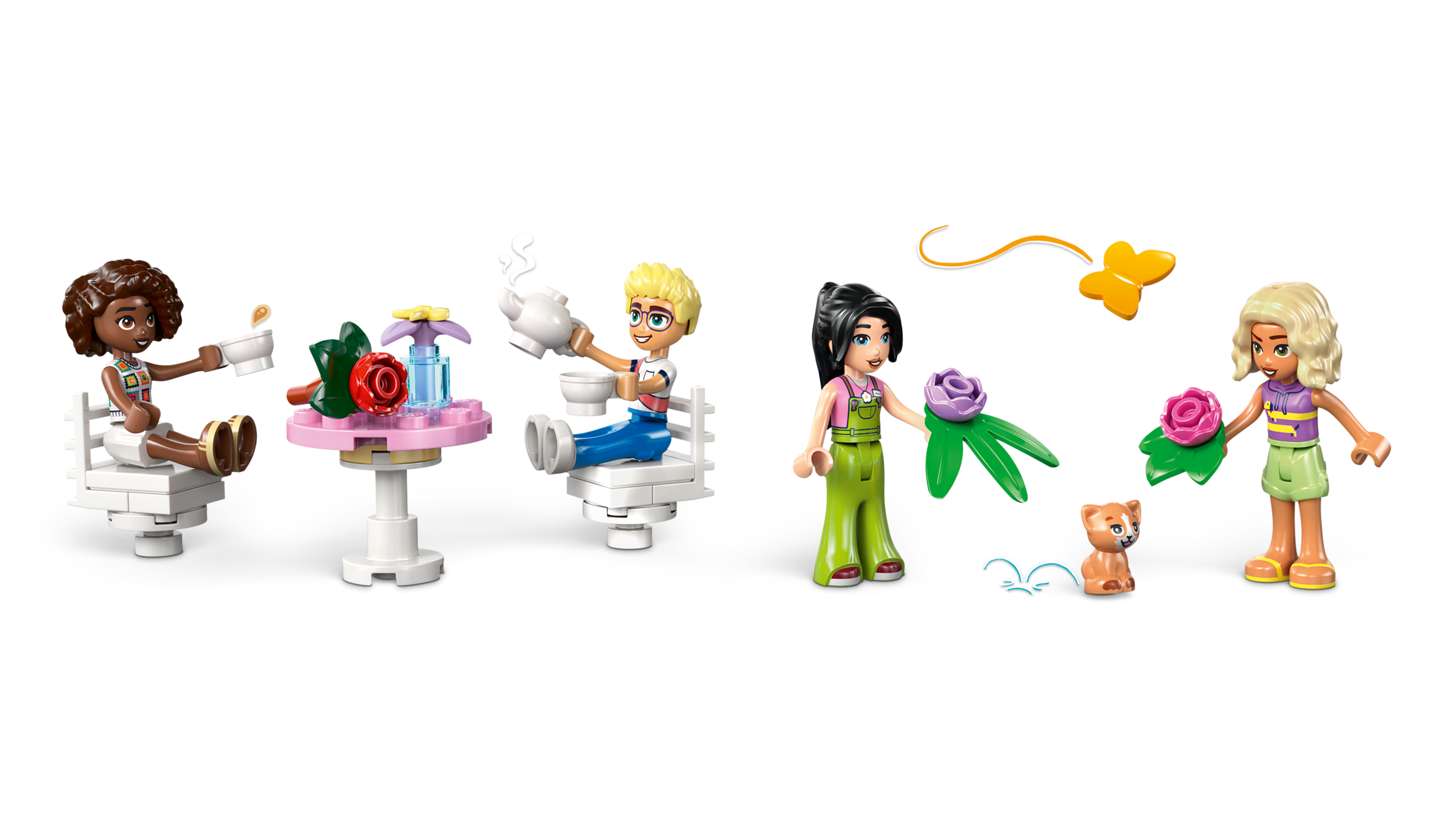 LEGO Friends Plant Cafe and Flower Shop set - British product