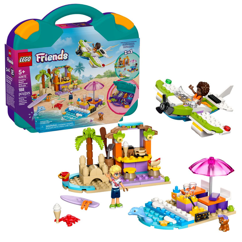 LEGO Friends Creative Beach and Travel Suitcase building set - British product