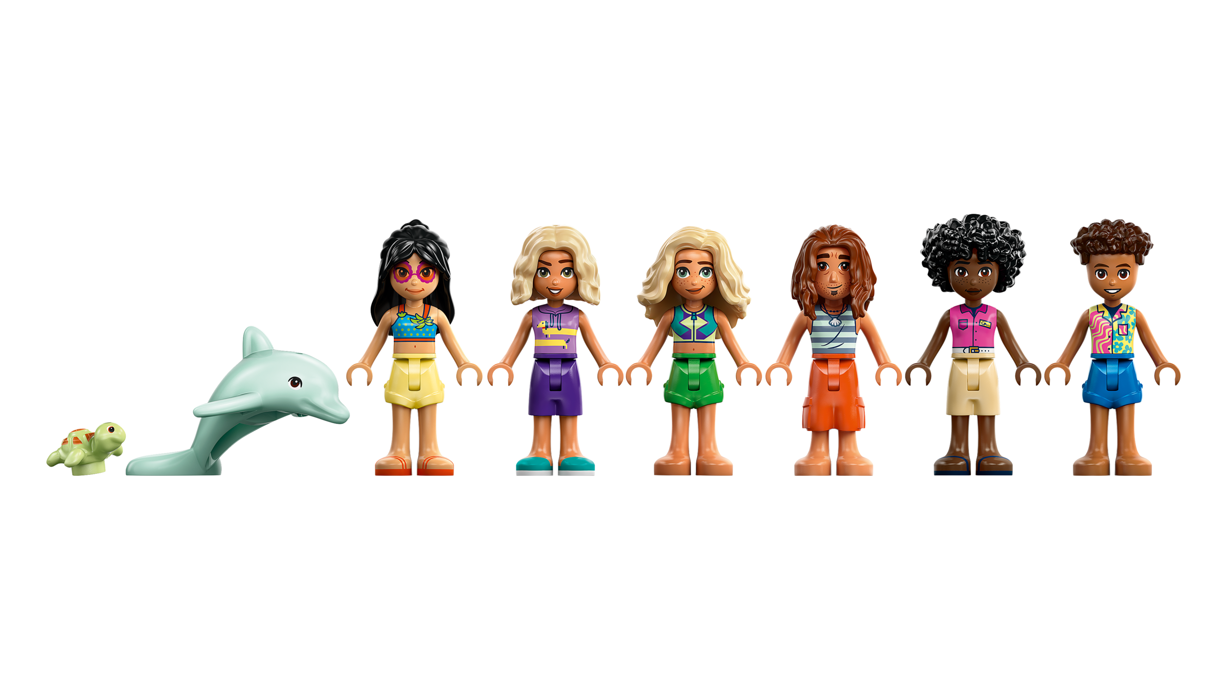 LEGO Friends Family Vacation Beach Resort building set 1140 pieces - British product