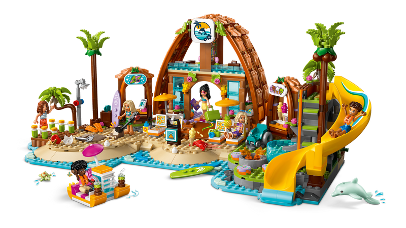 LEGO Friends Family Vacation Beach Resort building set 1140 pieces - British product