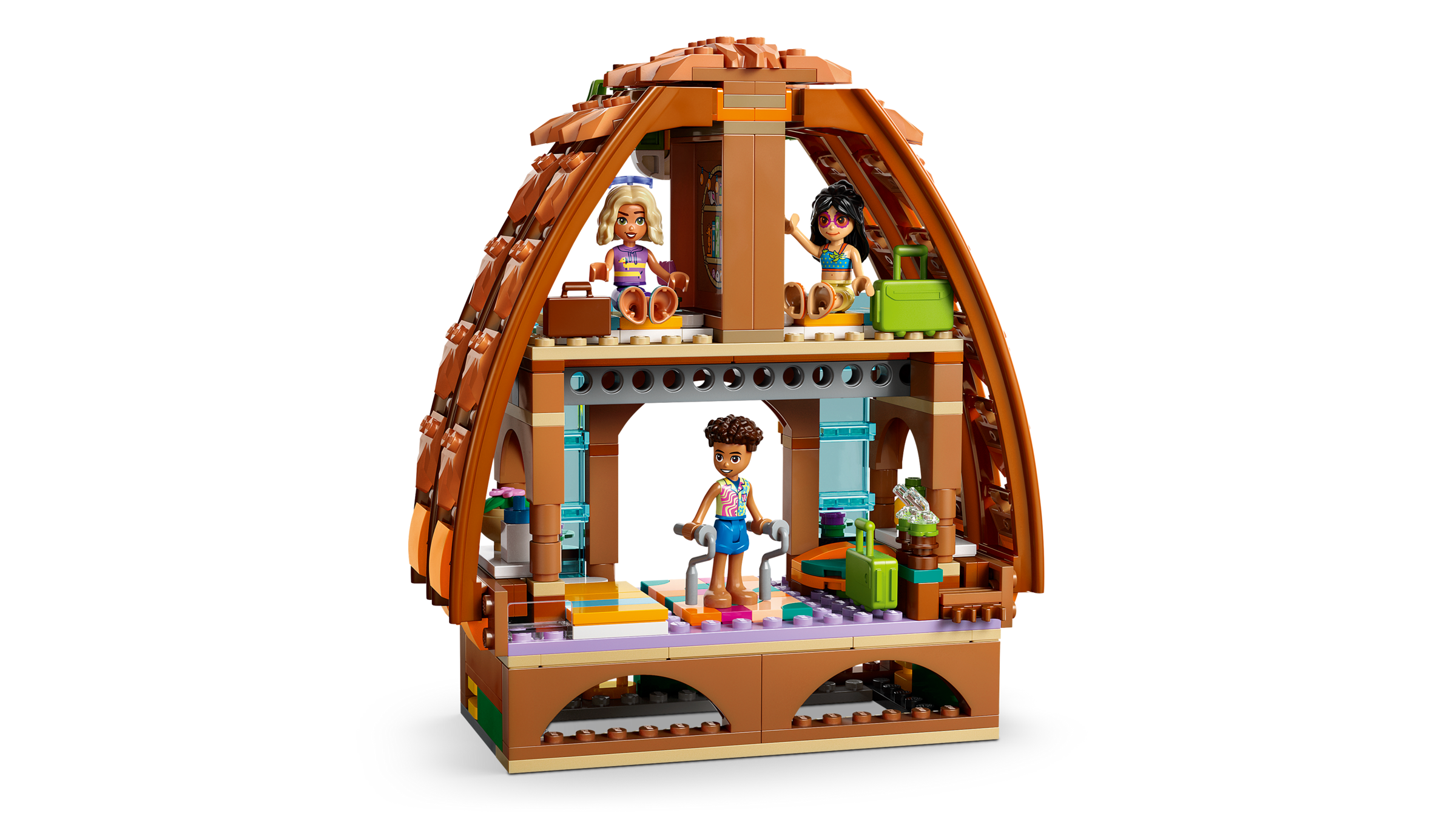 LEGO Friends Family Vacation Beach Resort building set 1140 pieces - British product