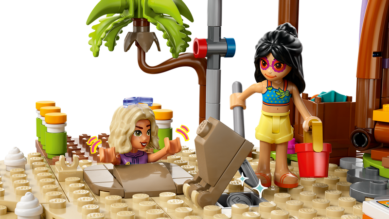 LEGO Friends Family Vacation Beach Resort building set 1140 pieces - British product