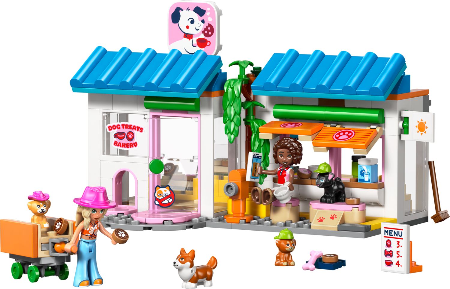 LEGO Friends Dog Treats Bakery building set 278 pieces - British product