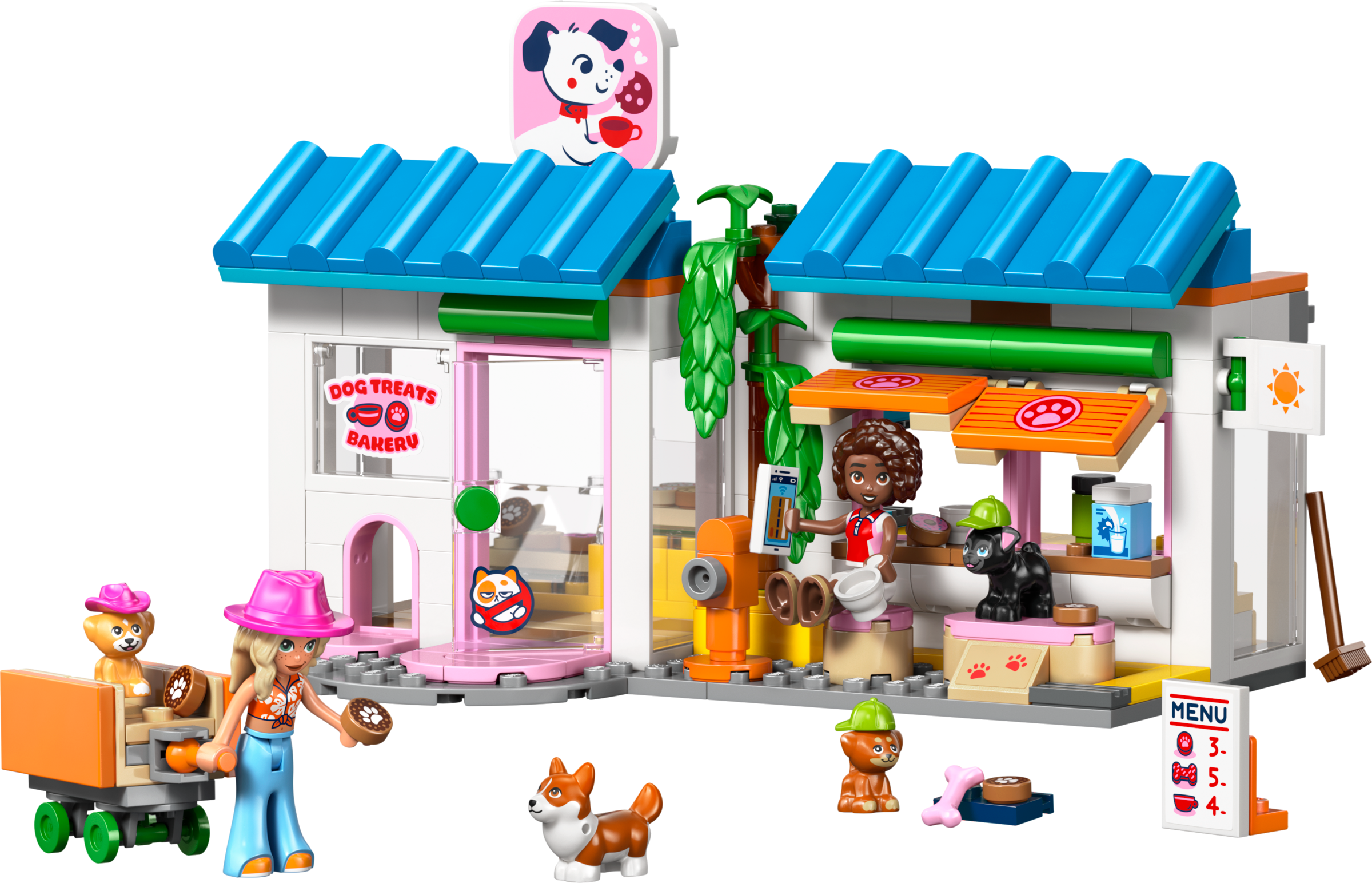 LEGO Friends Dog Treats Bakery building set 278 pieces - British product