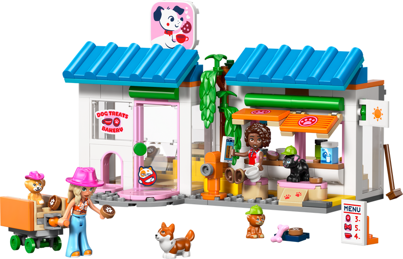 LEGO Friends Dog Treats Bakery building set 278 pieces - British product