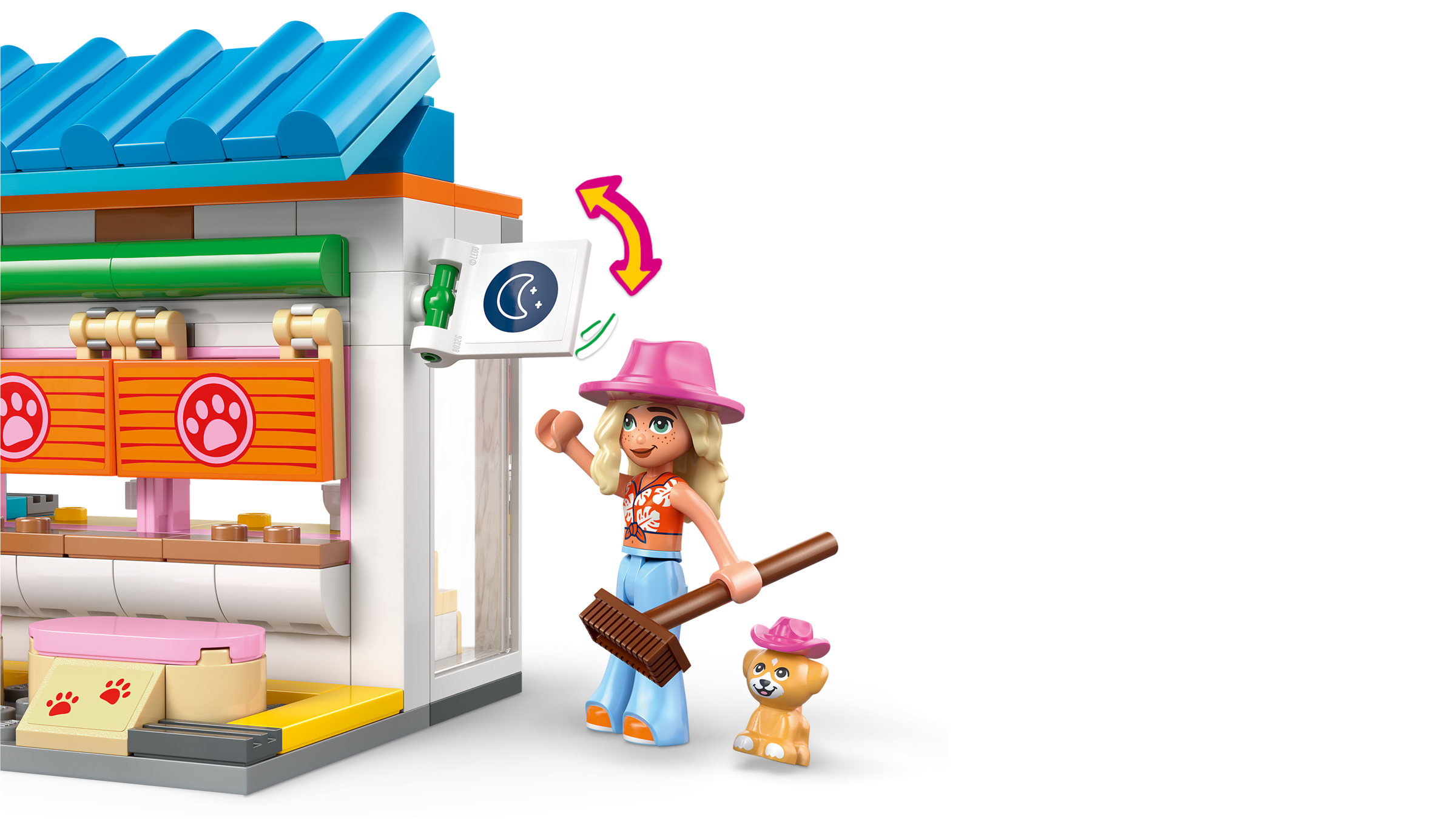 LEGO Friends Dog Treats Bakery building set 278 pieces - British product