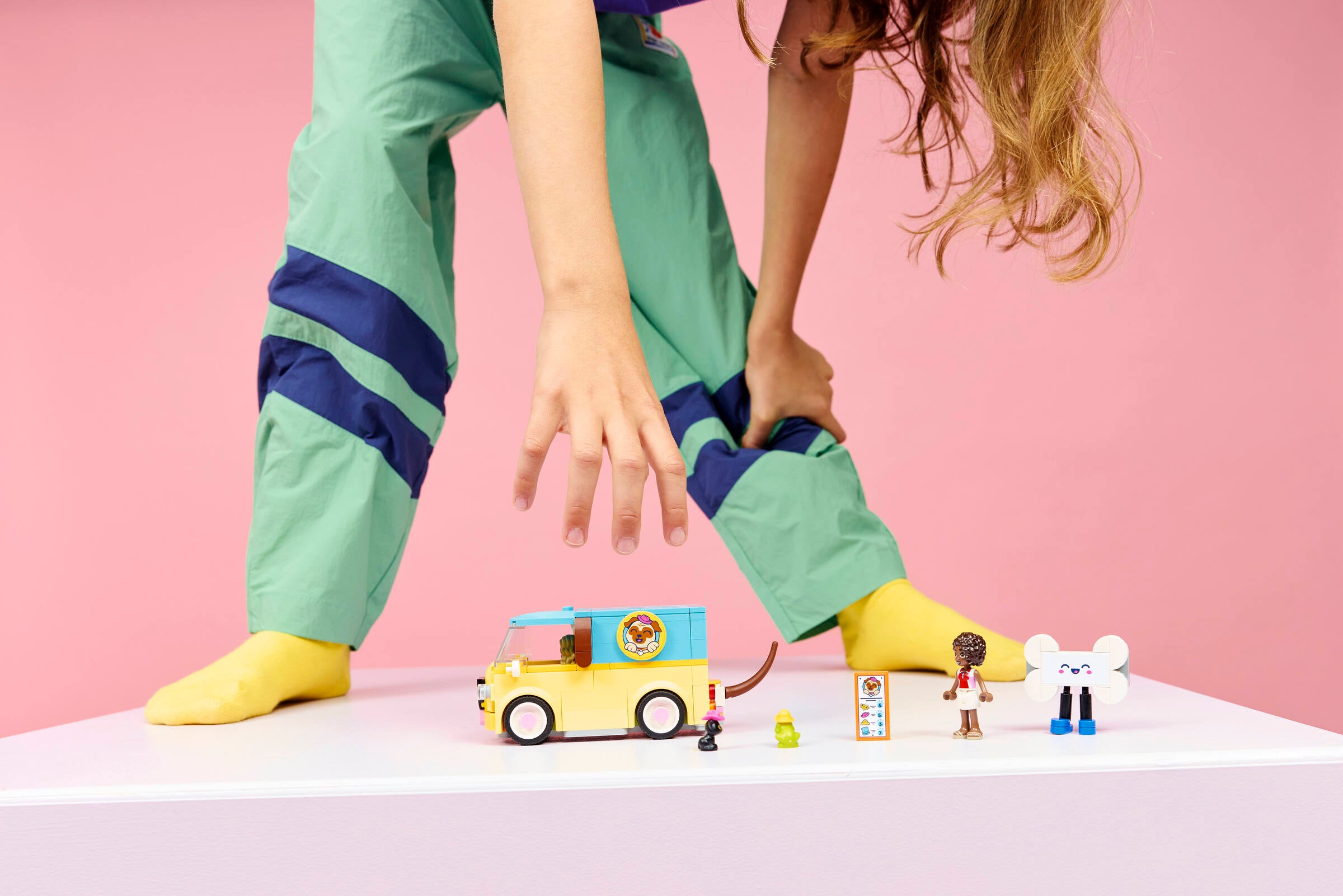 LEGO Friends Pet Accessories Van toy set, imported from the UK