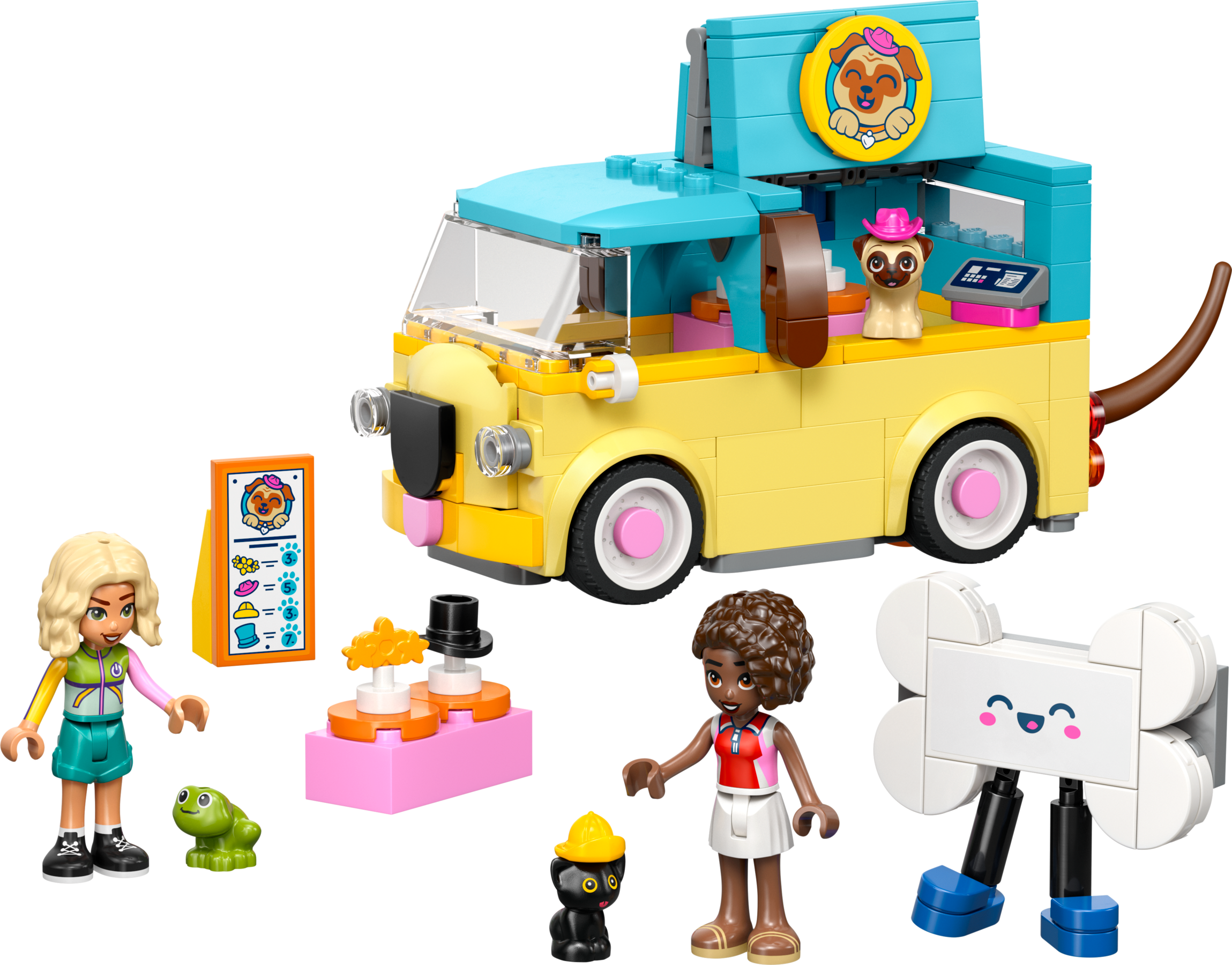 LEGO Friends Pet Accessories Van toy set, imported from the UK