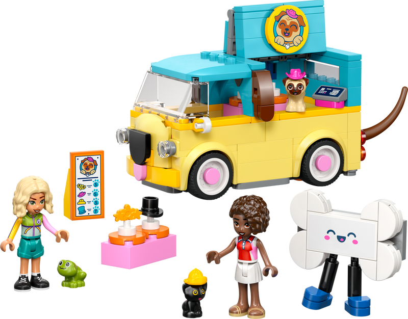 LEGO Friends Pet Accessories Van toy set, imported from the UK