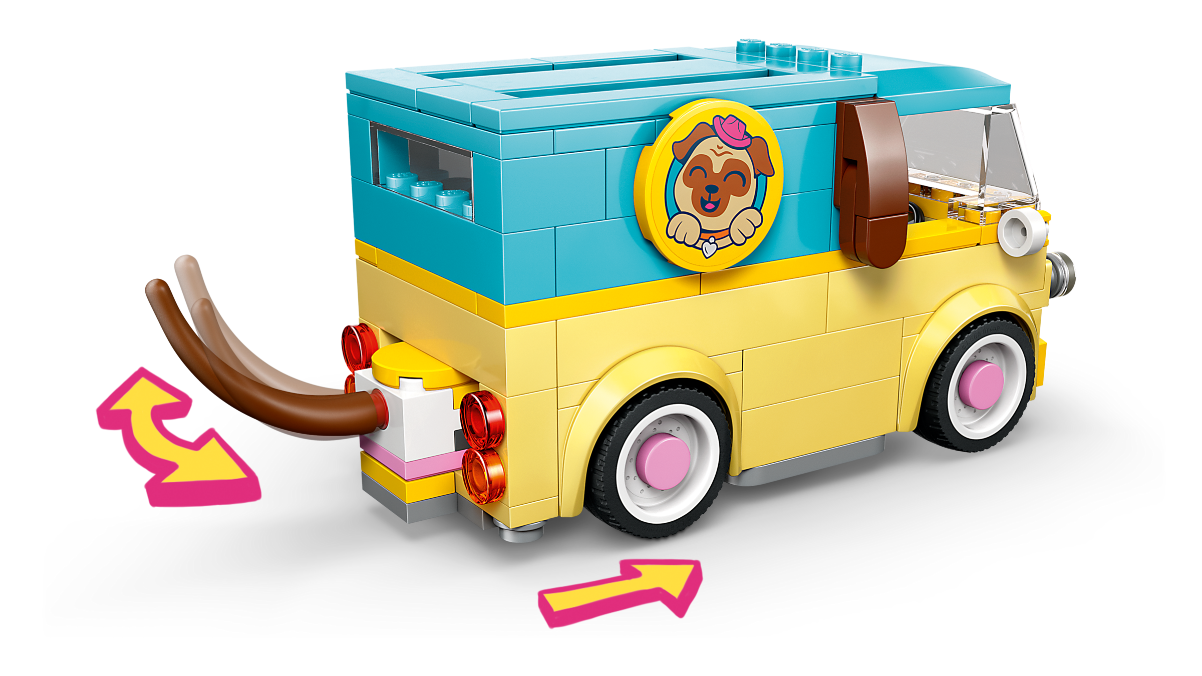 LEGO Friends Pet Accessories Van toy set, imported from the UK