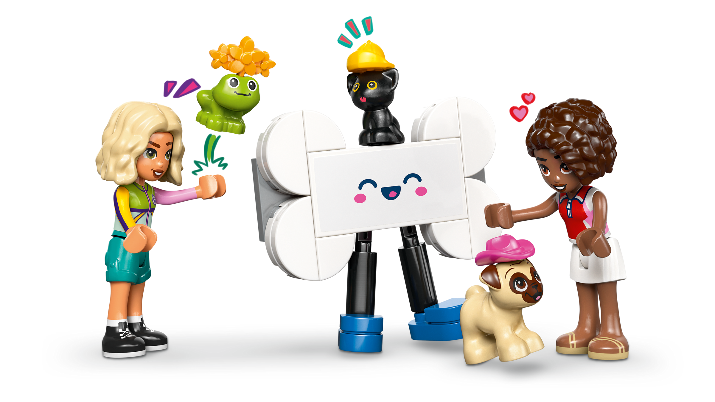 LEGO Friends Pet Accessories Van toy set, imported from the UK