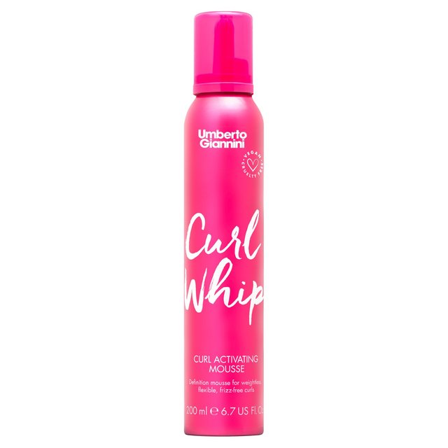 Umberto Giannini Curl Whip Curl Activating Mousse   200ml GOODS M&S   