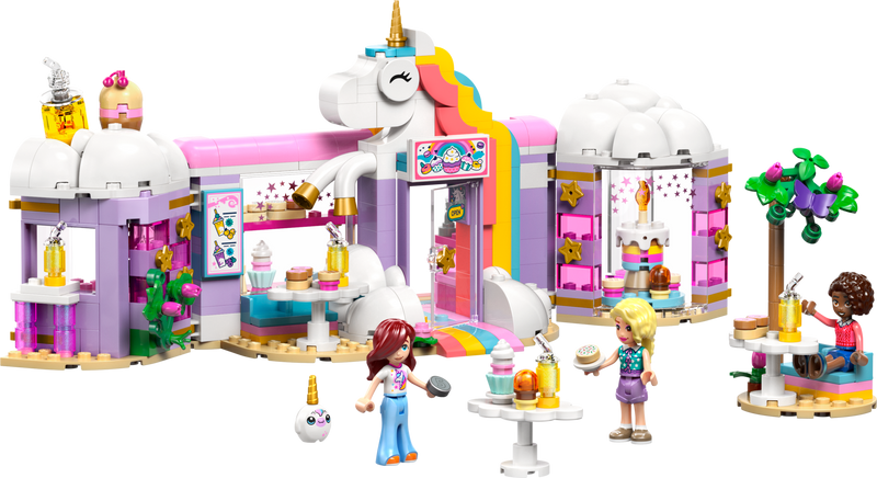 LEGO Friends Unicorn Dream Café playset 475 pieces (British brand)
