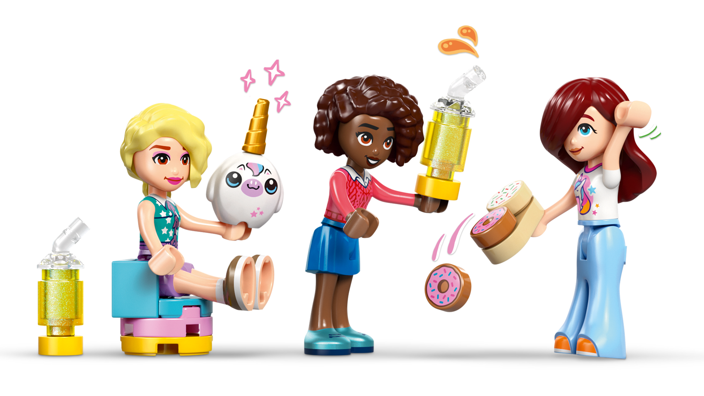 LEGO Friends Unicorn Dream Café playset 475 pieces (British brand)