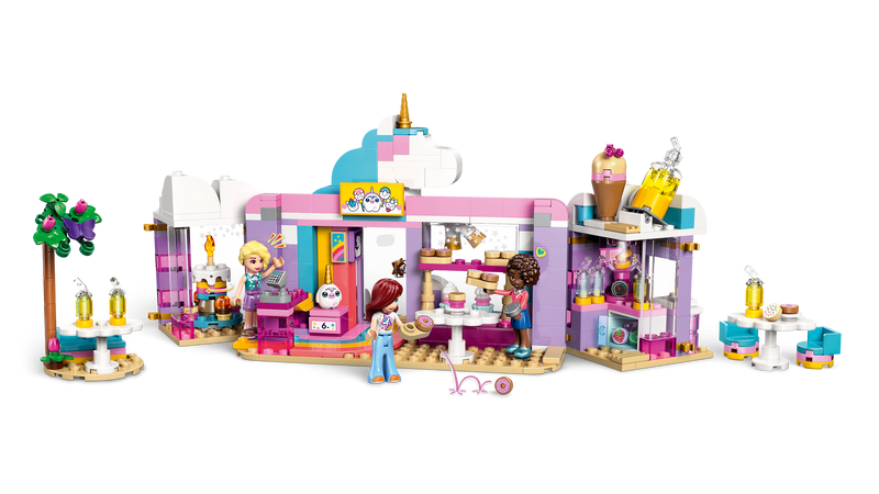 LEGO Friends Unicorn Dream Café playset 475 pieces (British brand)