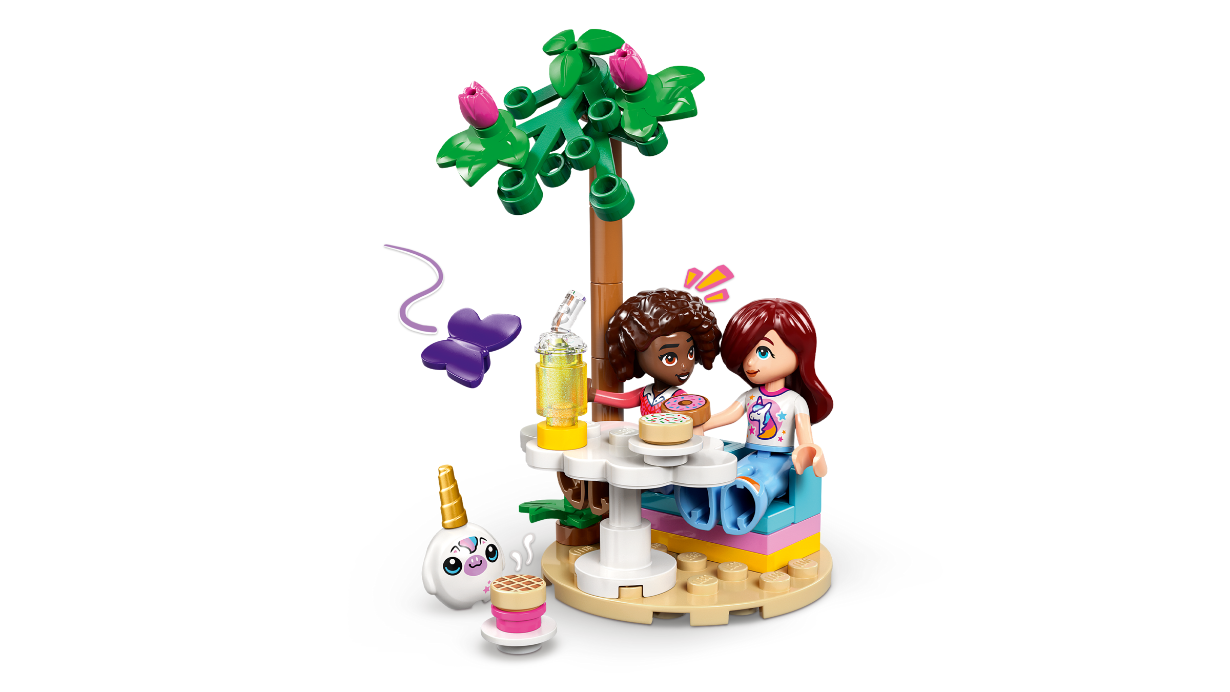 LEGO Friends Unicorn Dream Café playset 475 pieces (British brand)