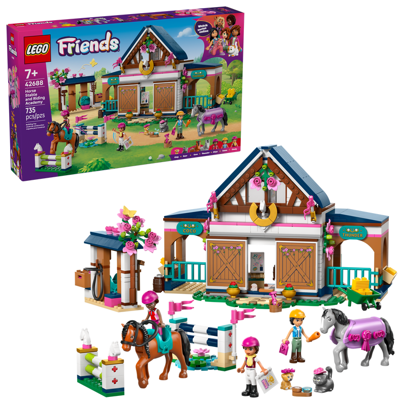 LEGO Horse Stable Riding Academy 735 pieces - British product
