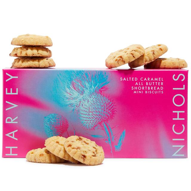 Harvey Nichols Salted Caramel Mini Shortbread    150g GOODS M&S   