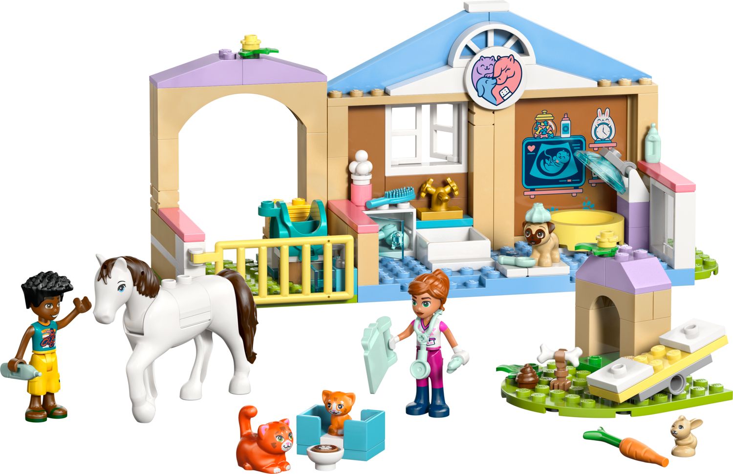 LEGO Friends Animal Vet Clinic playset, imported from the UK