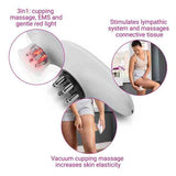 Medisana VC 150 cupping massager with EMS and red light (British brand)