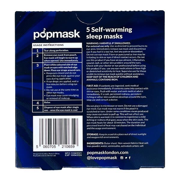 Popmask Deep Sleep Mens 5 Pack GOODS Superdrug   