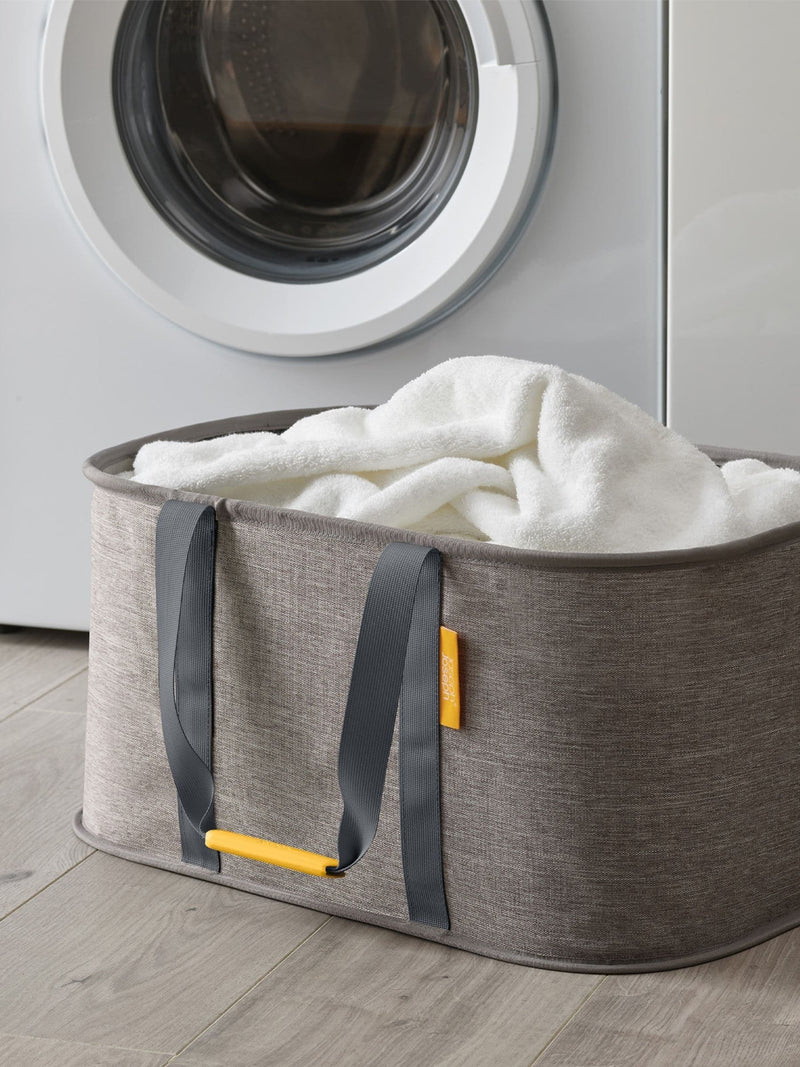 Joseph Joseph grey HoldAll collapsible laundry basket, UK version