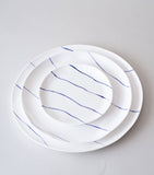 FELDSPAR Stripe dinner plate 28.5cm - British product