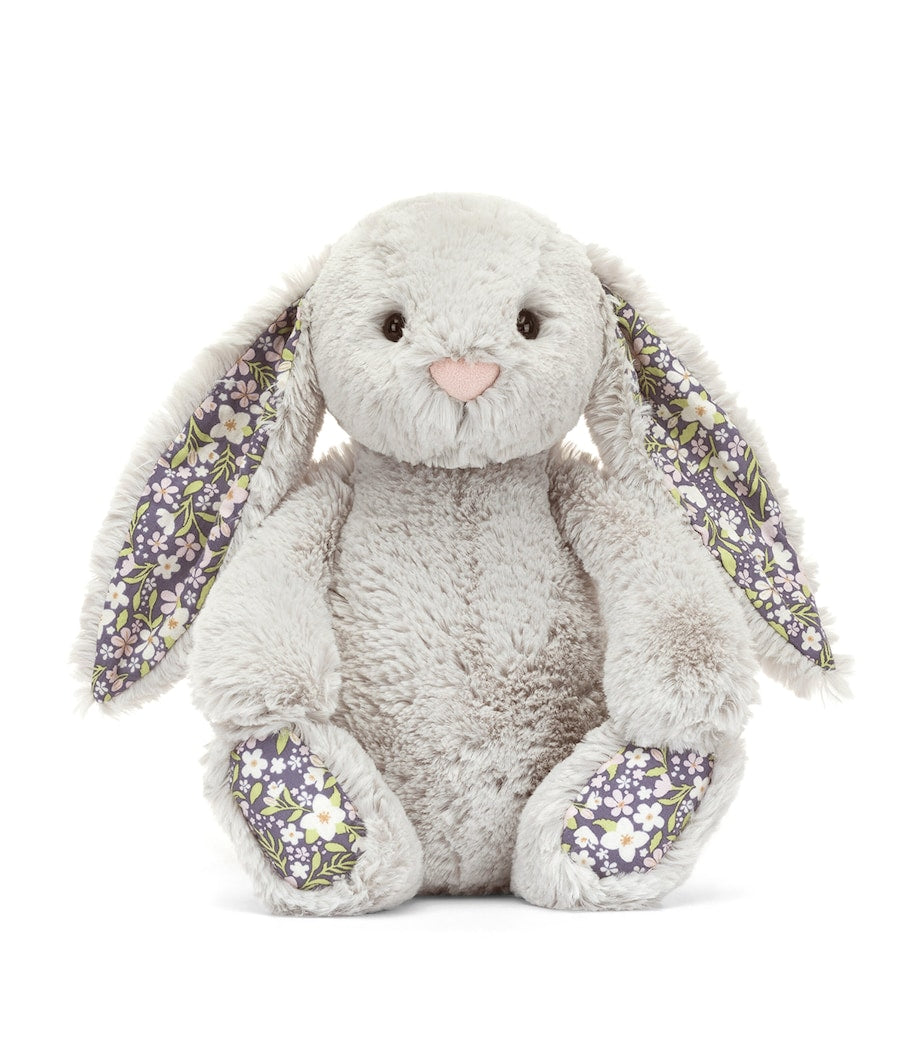 Jellycat Blossom Silver Bunny Bloom plush bunny toy 31cm, imported from the UK