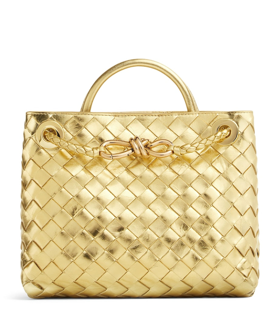 Bottega Veneta Andiamo top-handle bag small leather, UK version