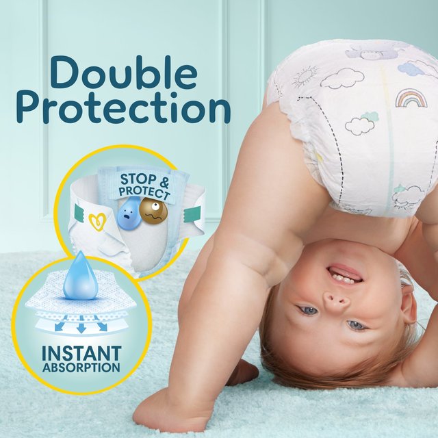 Pampers New Baby Nappies Size 3 (6-10kg) Jumbo+ Pack   70 per pack GOODS M&S   