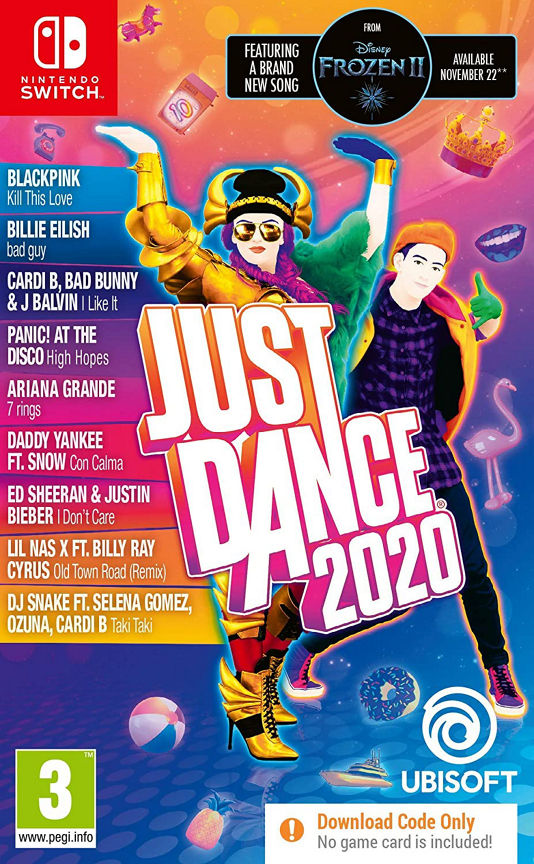 Nintendo Switch Just Dance 2020 (Code in Box)