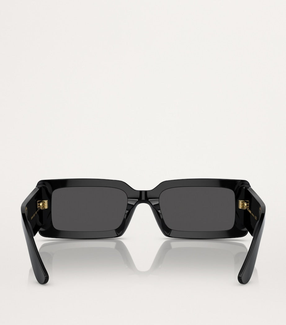 Dolce&Gabbana acetate rectangle sunglasses, UK version