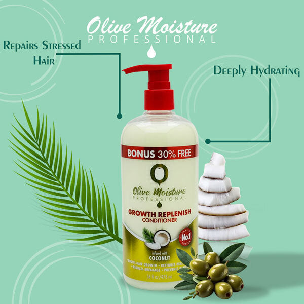 Olive Moisture Growth Replenish Conditioner - British product