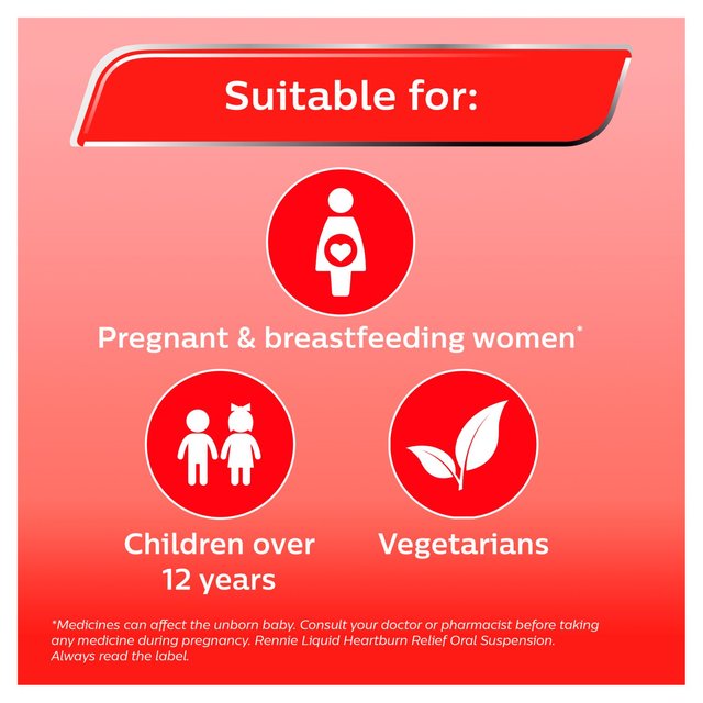 Rennie Liquid Heartburn Relief Oral Suspension   150ml GOODS M&S   