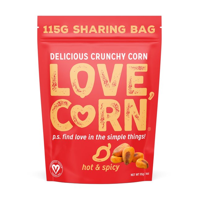 LOVE CORN Habanero Crunchy Corn   115g