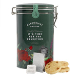 Cartwright & Butler Salted Caramel Shortbread & English Breakfast Tea Tin   240g GOODS M&S   