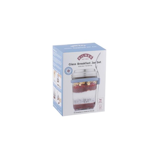 Kilner Breakfast Jar Set 350ml