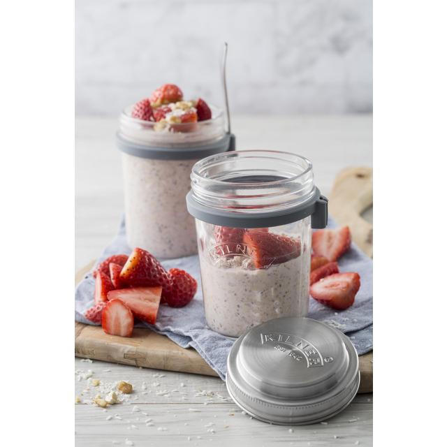 Kilner Breakfast Jar Set 350ml GOODS M&S   