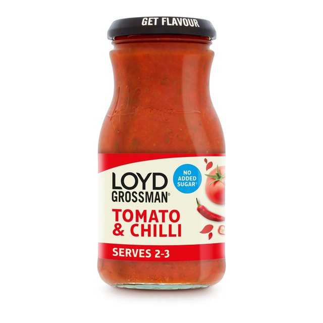 Loyd Grossman Tomato & Chilli No Added Sugar   350g GOODS M&S   