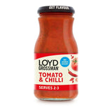 Loyd Grossman Tomato & Chilli No Added Sugar   350g GOODS M&S   