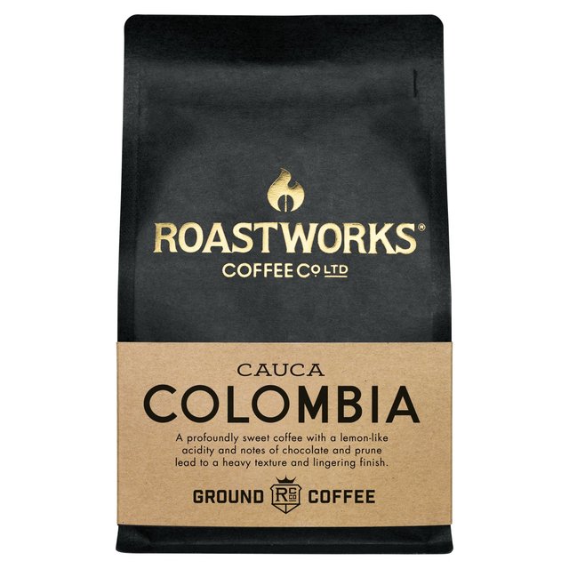 Roastworks Colombia Ground Coffee   200g GOODS M&S   