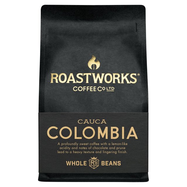 Roastworks Colombia Whole Bean Coffee   200g