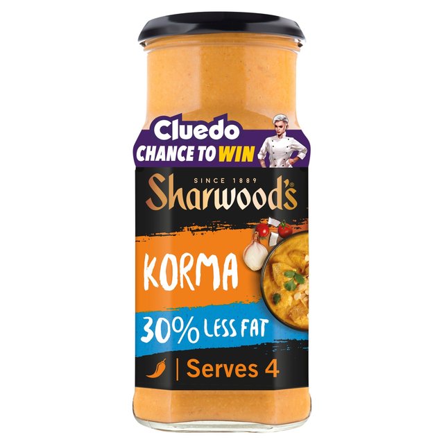 Sharwood's Korma 30% Less Fat Cooking Sauce   420g GOODS M&S   